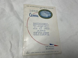 1965 Cessna Model 172 and Skyhawk Owner's Manual D252-13-ACME-3-15-65 - Picture 1 of 4