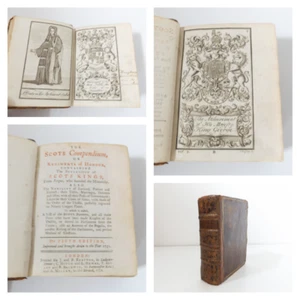 1752 The SCOTS COMPENDIUM or RUDIMENTS of HONOUR Kings HERALDRY Scotland PLATES - Picture 1 of 24
