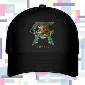 Gorra de béisbol estampada con logotipo de SAUL ALVAREZ CANELO talla S/M y L/XL - Imagen 1 de 3