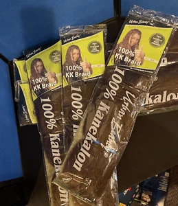 Urban Beauty KK BRAID EXTENSIONS 100% KANEKELON COLOR M4/30 Lot of 5 - Picture 1 of 4