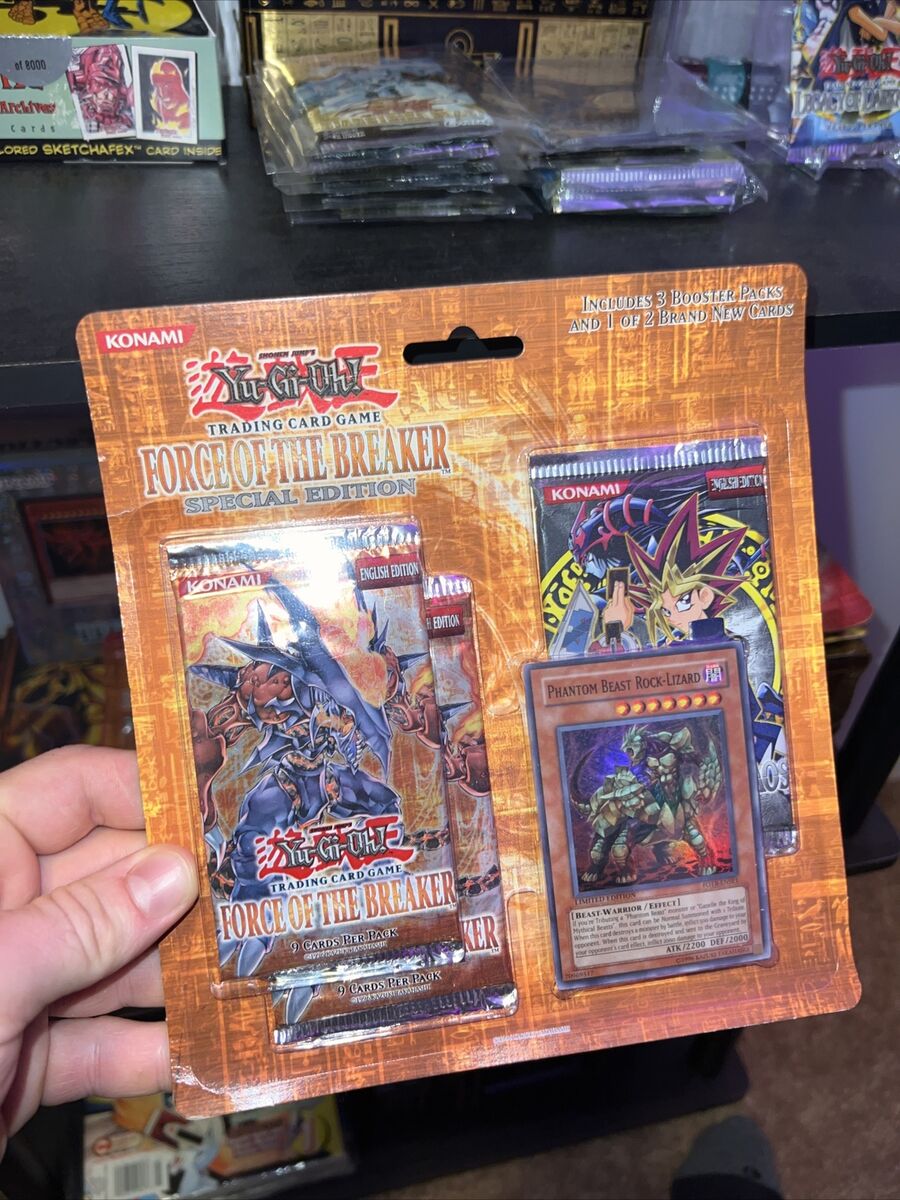 Yu-Gi-Oh! TCG Force of the Breaker Sealed Collectible Card Yu-Gi-Oh! TCG Force of the Breaker Sealed Collectible Card