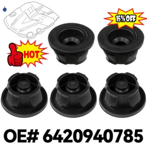 5x Für MERCEDES 6420940785 Motorabdeckung Gummilager Spunddämpfer-NEW- - Picture 1 of 11
