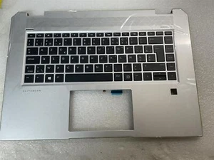 For HP EliteBook 1050 G1 L34213-A41 Belgium Belgian Palmrest Keyboard Top Cover - Picture 1 of 7