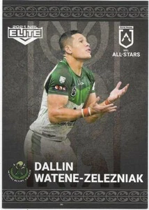 2021 Nrl Elite All Stars (AS 20 / 24) Dallin WATENE-ZELEZNIAK Maori All Stars - Picture 1 of 1