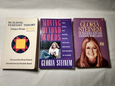 Feminist Activism Gloria Steinem Political Theory Gender Women’s Studies Lot Foto 1 de 4
