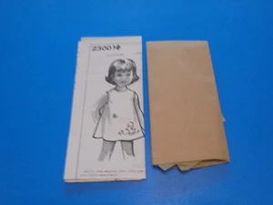Vestido sin solero bordado vintage años 50 pedido por correo patrón de costura niñas pequeñas talla 3-4 - Imagen 1 de 3