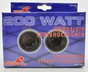 Cartechnic Ferrofluid Superhochtöner 200W PKW Lautsprecher - Bild 1 von 4