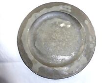 Antique Georgian English 18th Century Pewter Dish by Compton, A.F.