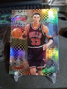 1997-98 Bowman's Best SCOTTIE PIPPIN Best Cuts Refractor insert BC3