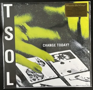 TSOL CHANGE TODAY WHITE VINYL LP NUMBERED LIMITED EDITION IMPORT SEALED MINT - Picture 1 of 2