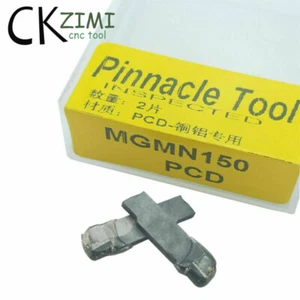 2pcs MGMN150 PCD 1.5mm wide Polycrystalline diamond tool (PCD) Used for Aluminum - Bild 1 von 6