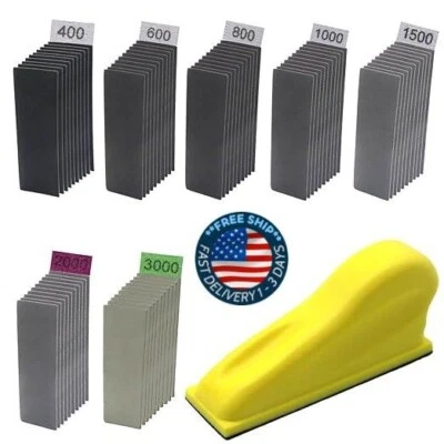 Lijadora con detalles Micro Zip, 70 piezas, papel de lija de grano 400 600 800. - Imagem 1 de 4