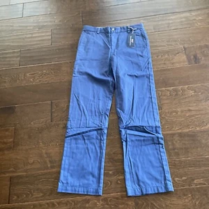 Vineyard Vines Boys Kids Blue Flannel Lined Breaker Pants Size 18 NEW BO12 - Picture 1 of 21