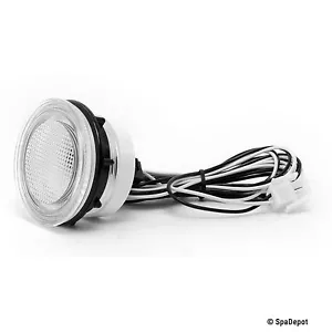 Lichtbaugruppe 3 Zoll für Whirlpool & Spa - Komplettset mit Objektiv, Glühbirne & Kabel 12 V - Bild 1 von 3