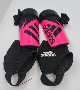 ADIDAS ROSA UND SCHWARZE SCHIENBEINSCHONER FÜR FUSSBALL GRÖSSE SMALL - Bild 1 von 2