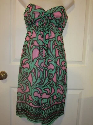 VESTIDO SIN TIRANTES DE SEDA MILLY OF NEW YORK ~ 2  Foto 1 de 4