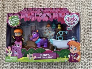 Vida The Vet Juno’s Bubble Bath Pack Figures & Accessories 6 Pieces New - Picture 1 of 2