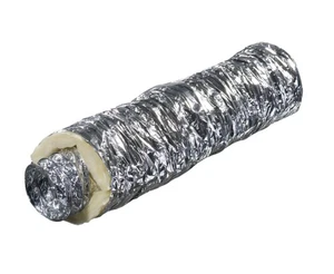 Luftleitung flexibel Ø 100 mm Luftschlauch Luftschlauch Isolierung Lüftung Absaugung - Bild 1 von 1