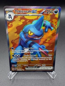 Toxicroak ex 232/198 SV01: Scarlet & Violet Base Set Holo - Picture 1 of 4