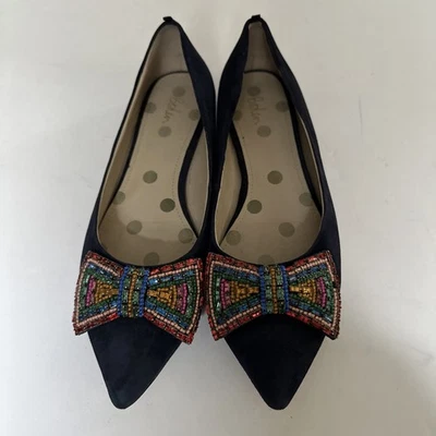 Pisos en punta Boden con lazos adornados talla EUR 41/ US 10 Foto 1 de 4
