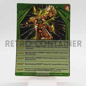 SEGA TOYS Spin Masters Ltd - BAKUGAN - Vintage Card - Coredem - Picture 1 of 1