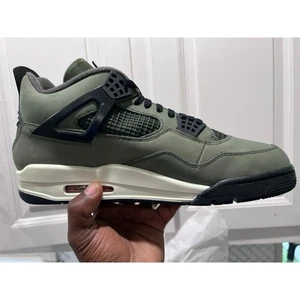Undefeated x Air Jordan 4 Retro 2025 Verde Profundo/Clementina Talla 13 IB1519-200 - Imagen 1 de 11