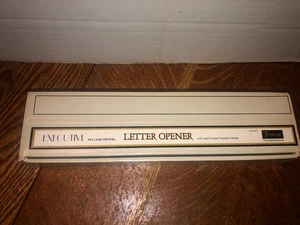 New FOSTORIA Executive LETTER OPENER W/24% Lead Crystal Faceted Handle NIB - Picture 1 of 5