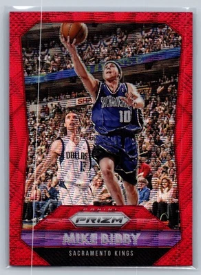 Mike Bibby 2015-16 Panini Prizm #265 Ruby Wave Prizm /350 - Image 1 of 2