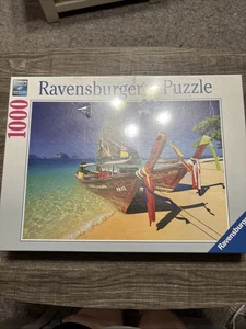 Ravensburger Phra Nang Beach Krabi Thailand JIGSAW PUZZLE 1000pc 27'x20" SEALED - Picture 1 of 3