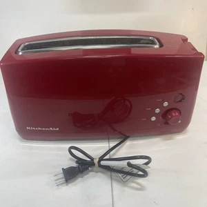 Kitchenaid 1 Long Single Slice Slot Toaster Model KTT460ER0 Tested And Works. - Picture 1 of 11