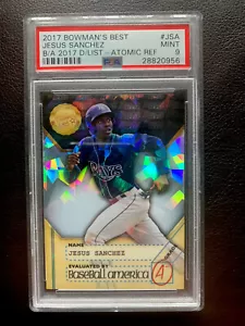 2017 Bowman Best Baseball American Deans List Atomic Refractor PSA - Picture 1 of 2