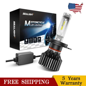 SEALIGHT X1 H4/9003 LED Bulbs for Motorcycle 600% Super Brighter Fog Light Bulbs - Picture 1 of 7