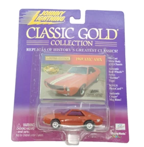 ©2000 Johnny Lightning JL Direct Classic Gold 1969 AMC AMX MAIL ORDER *READ* - Picture 1 of 9