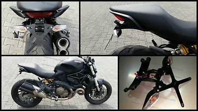 MOTOPTIONAL Portatarga Regolabile Ducati Monster 821 e 1200