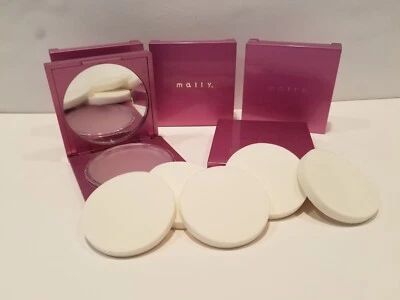 Mally ~ Lote de 5 ~ Evercolor Defensor Facial Sin Poros Primer-NUEVO SIN CAJA CON ESPONJA REDONDA Foto 1 de 4