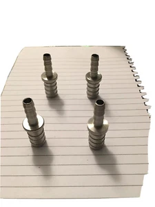 Empalmes de línea de bebidas 4 piezas S/S 1/4""x 1/2"" nuevos - Imagen 1 de 3