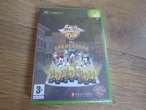 Animaniacs The Great Edgar Hunt Xbox original nuevo sellado Reino Unido entrega rastreada - Imagen 1 de 4