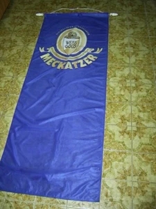 Meckatzer Fahne Grillparty Biergarten Banner Löwenbräu Allgäu Heimenkirch Flagge - Bild 1 von 2