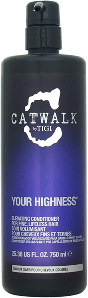 Tigi Catwalk Your Highness Elevating Conditioner 750ml for Fine/Lifeless Hair