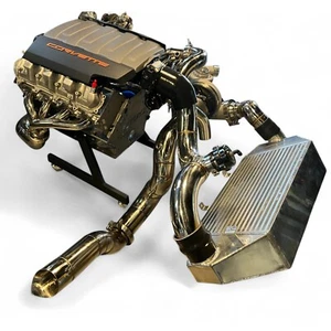 INTECOOLER FOR 14-19 CORVETTE C7 TURBO KIT 1100HP SINGLE LT1 6.2L SUPERCHARGER - Picture 1 of 5
