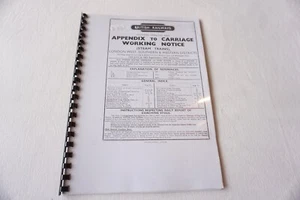 Ferrocarril Fascimilie junio 1955 aviso de trabajo trenes de vapor Londres oeste - Imagen 1 de 6