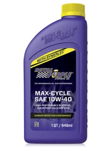 Royal Purple Max Cycle 10W40 - 946ml Synthetic Motorcycle Engine Oil - Picture 1 of 1