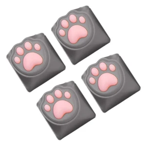 CatPaw Keycaps ABS Silicone Soft Quiet Typing for Gaming Office PC Keyboards - Picture 1 of 12