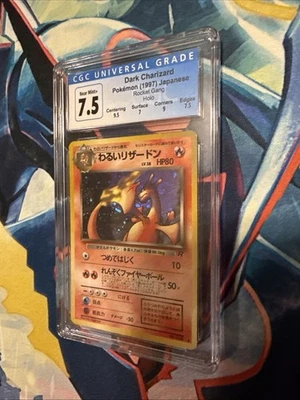 Dark Charizard Holo Rare CGC 7.5 Near Mint - Image 1 of 4
