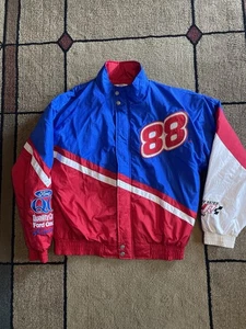 Nascar Dale Jarrett 88 XL Windbreaker Jacket - Picture 1 of 7
