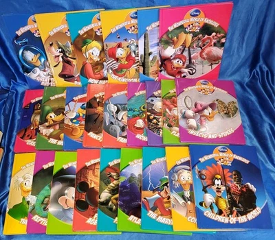 24 x DISNEY WONDERFUL WORLD OF KNOWLEDGE  HARDBACK - Image 1 of 4