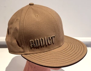 Gorra Addict New Era 59FIFTY 7 3/8 58,7 cm marrón - vintage sin existencias - Imagen 1 de 17