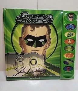 DC Comics Green Lantern Play-a-Sound Buch versiegelt  - Bild 1 von 2