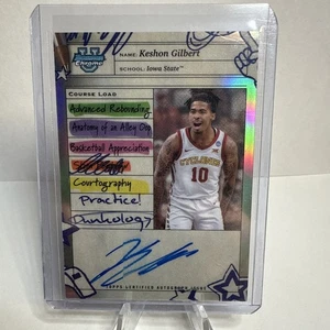 2024-25 Bowman Chrome U Keshon Gilbert Course Load Auto #CLA-KG - Iowa State - Bild 1 von 10