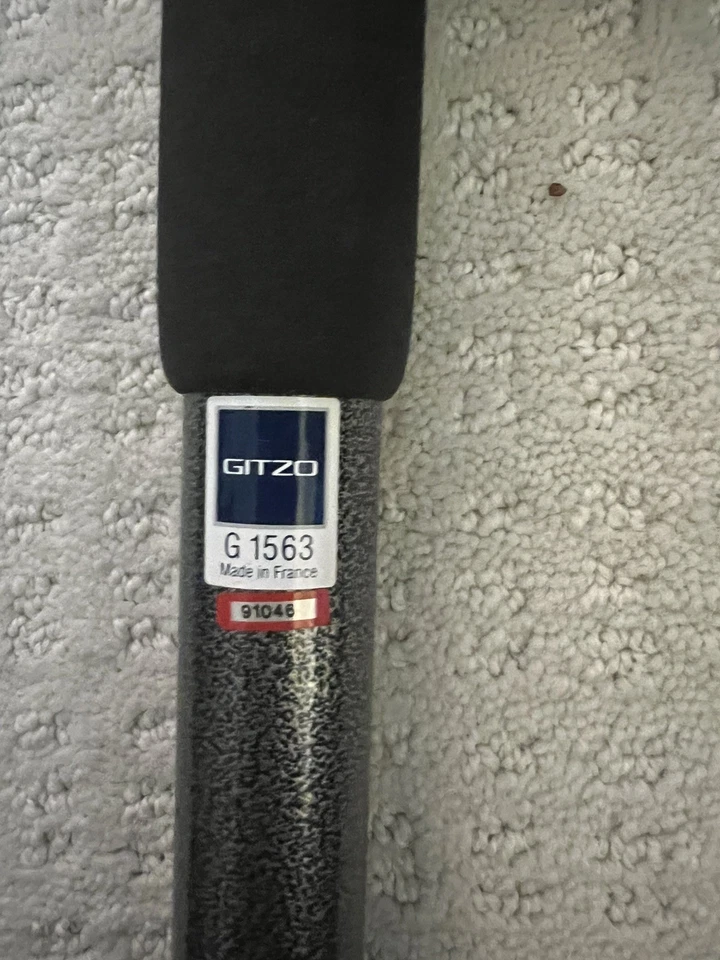 Monopie Gitzo 1563 vintage ligero - se extiende a 58,5" Foto 1 de 4